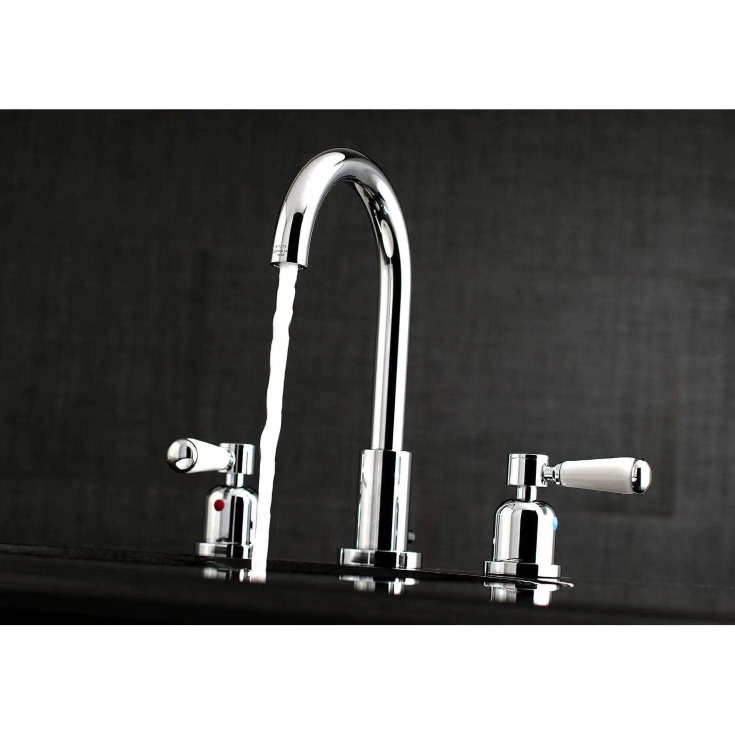 Kingston Brass Fauceture FSC892XDPL-P Paris Widespread Bathroom Faucet