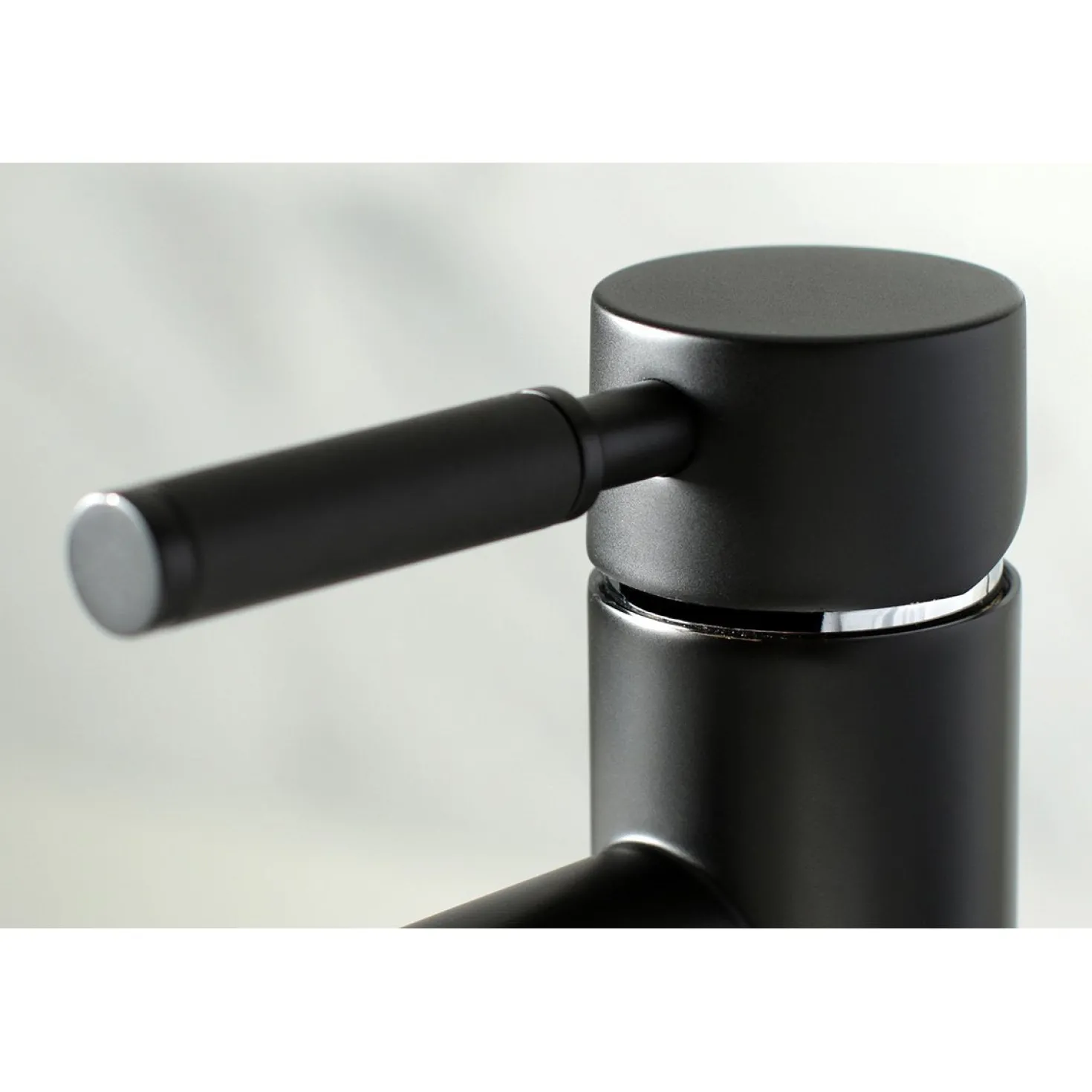 Kingston Brass Fauceture Kaiser Single Handle Deck Mount Bathroom Faucet