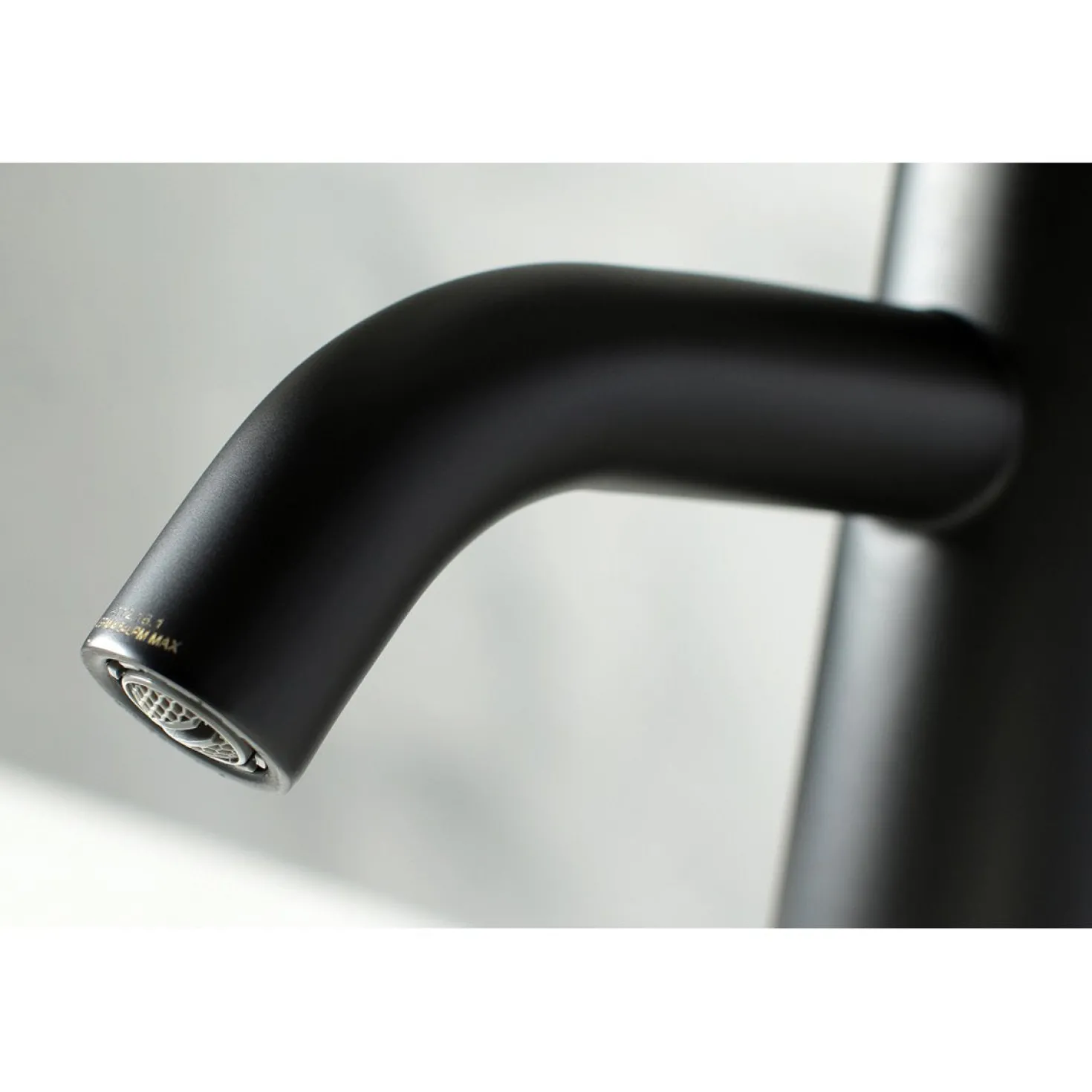 Kingston Brass Fauceture Kaiser Single Handle Deck Mount Bathroom Faucet