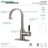 Kingston Brass Fauceture Kaiser Single-Handle Bathroom Faucet with Drain