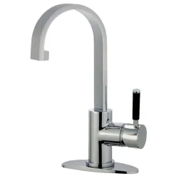 Kingston Brass Fauceture Kaiser Single-Handle Bathroom Faucet with Drain