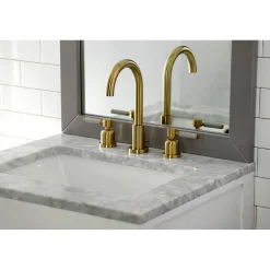 Kingston Brass Fauceture Kaiser Widespread Bathroom Faucet