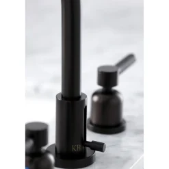 Kingston Brass Fauceture Kaiser Widespread Bathroom Faucet