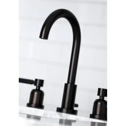 Kingston Brass Fauceture Kaiser Widespread Bathroom Faucet