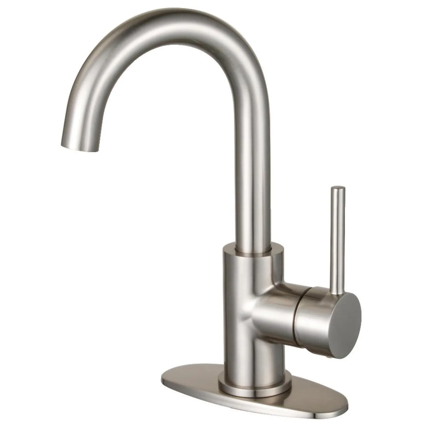 Kingston Brass Fauceture LS843XDL-P Concord Single-Handle Bathroom Faucet with Push Pop-Up