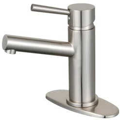 Kingston Brass Fauceture LS842XDL-P Concord Single-Handle Bathroom Faucet with Push Pop-Up