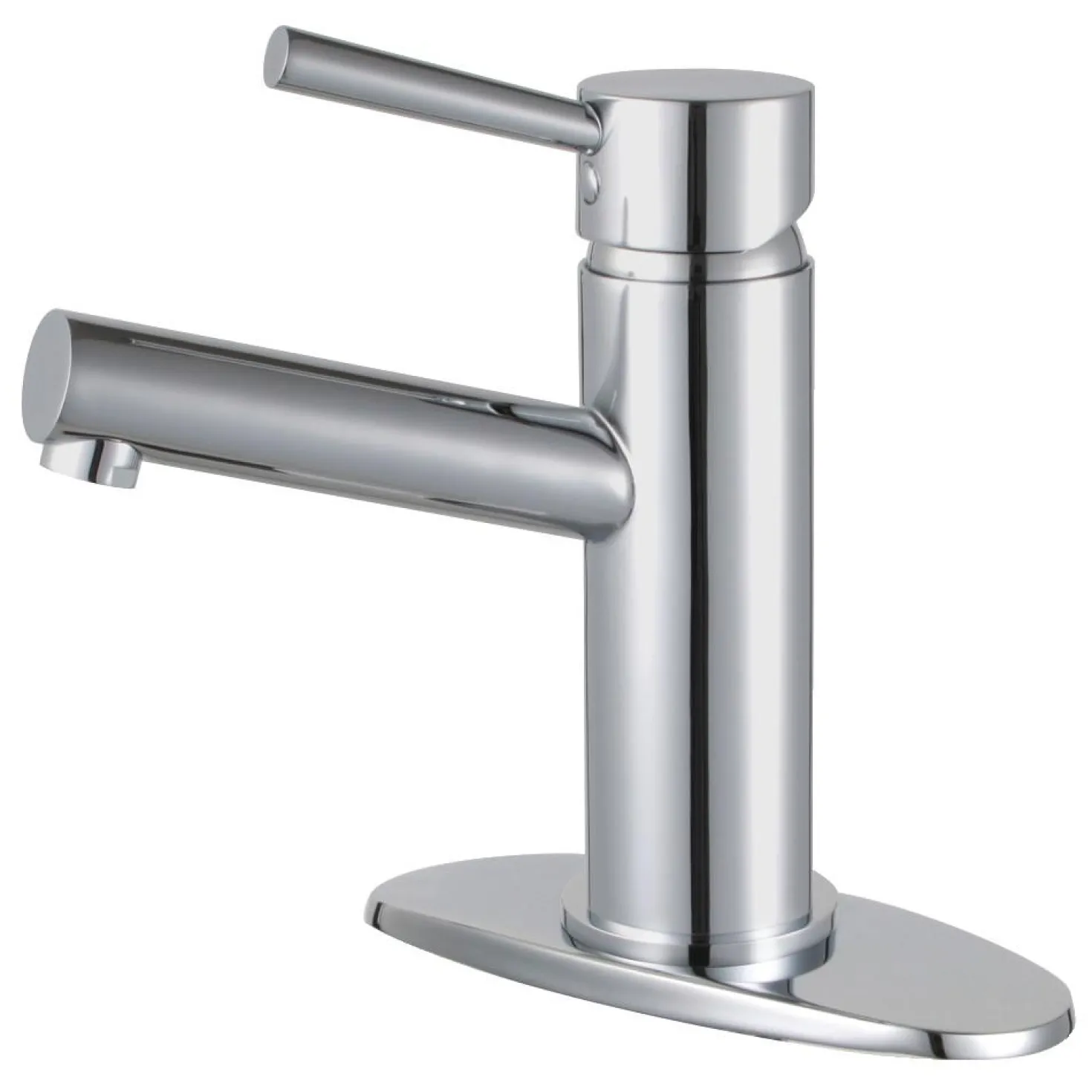 Kingston Brass Fauceture LS842XDL-P Concord Single-Handle Bathroom Faucet with Push Pop-Up