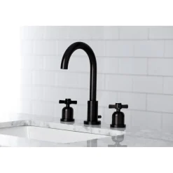Kingston Brass Fauceture Millennium Widespread Bathroom Faucet