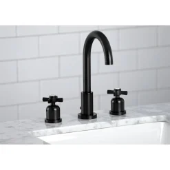 Kingston Brass Fauceture Millennium Widespread Bathroom Faucet