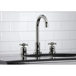 Kingston Brass Fauceture Millennium Widespread Bathroom Faucet