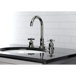 Kingston Brass Fauceture Millennium Widespread Bathroom Faucet