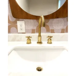 Kingston Brass Fauceture Millennium Widespread Bathroom Faucet
