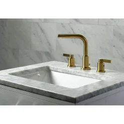 Kingston Brass Fauceture NuvoFusion 8-Inch Widespread Bathroom Faucet