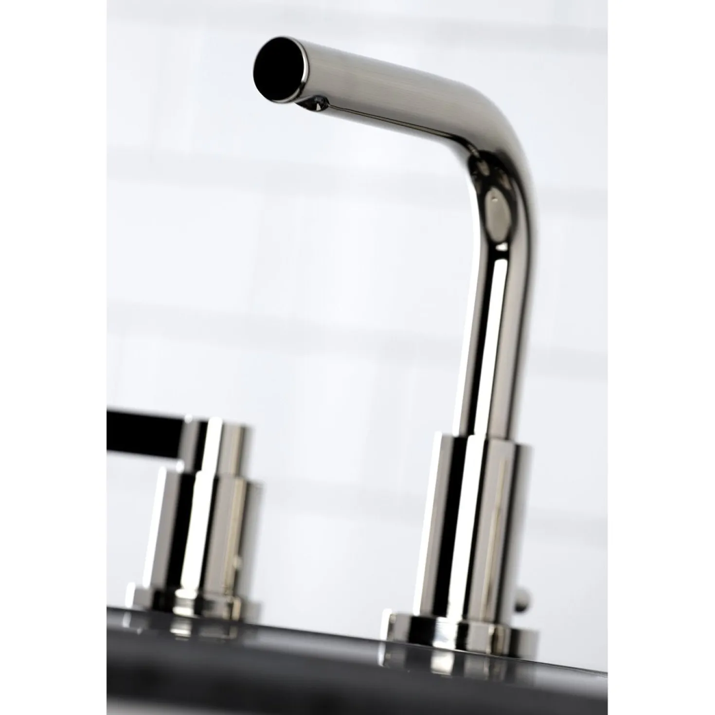 Kingston Brass Fauceture NuvoFusion 8-Inch Widespread Bathroom Faucet