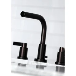 Kingston Brass Fauceture NuvoFusion 8-Inch Widespread Bathroom Faucet