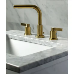 Kingston Brass Fauceture NuvoFusion 8-Inch Widespread Bathroom Faucet