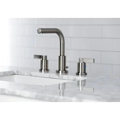Kingston Brass Fauceture NuvoFusion 8-Inch Widespread Bathroom Faucet