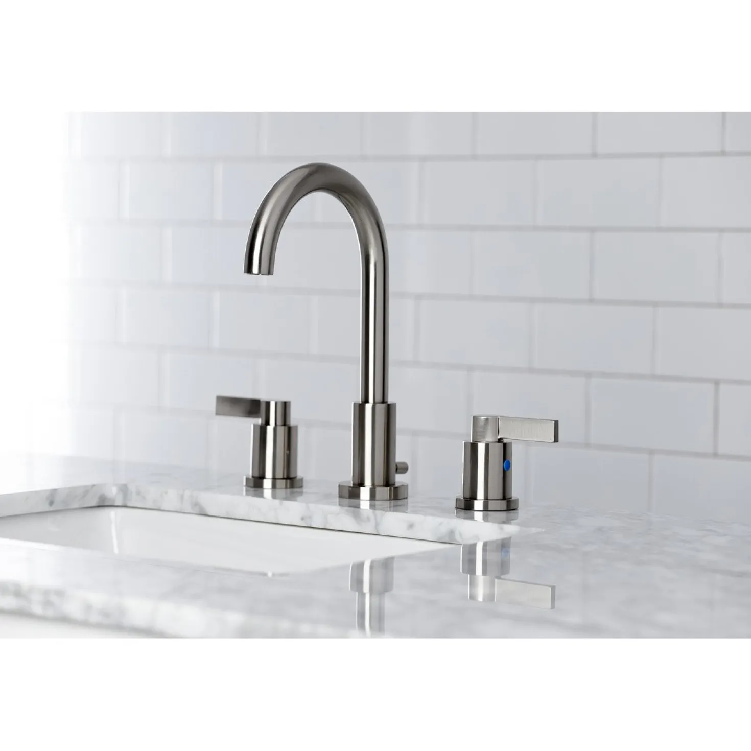 Kingston Brass Fauceture NuvoFusion Widespread Bathroom Faucet