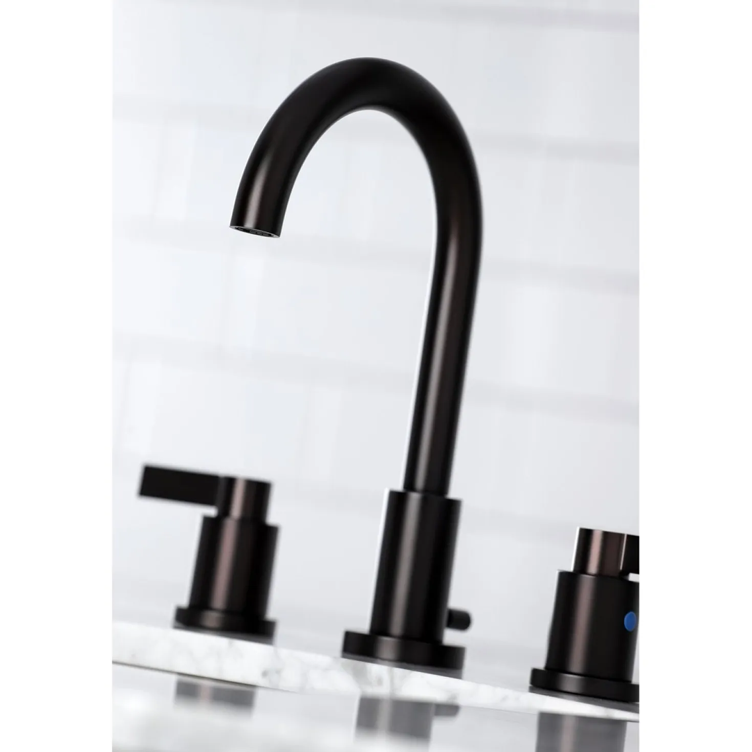 Kingston Brass Fauceture NuvoFusion Widespread Bathroom Faucet