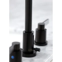 Kingston Brass Fauceture NuvoFusion Widespread Bathroom Faucet