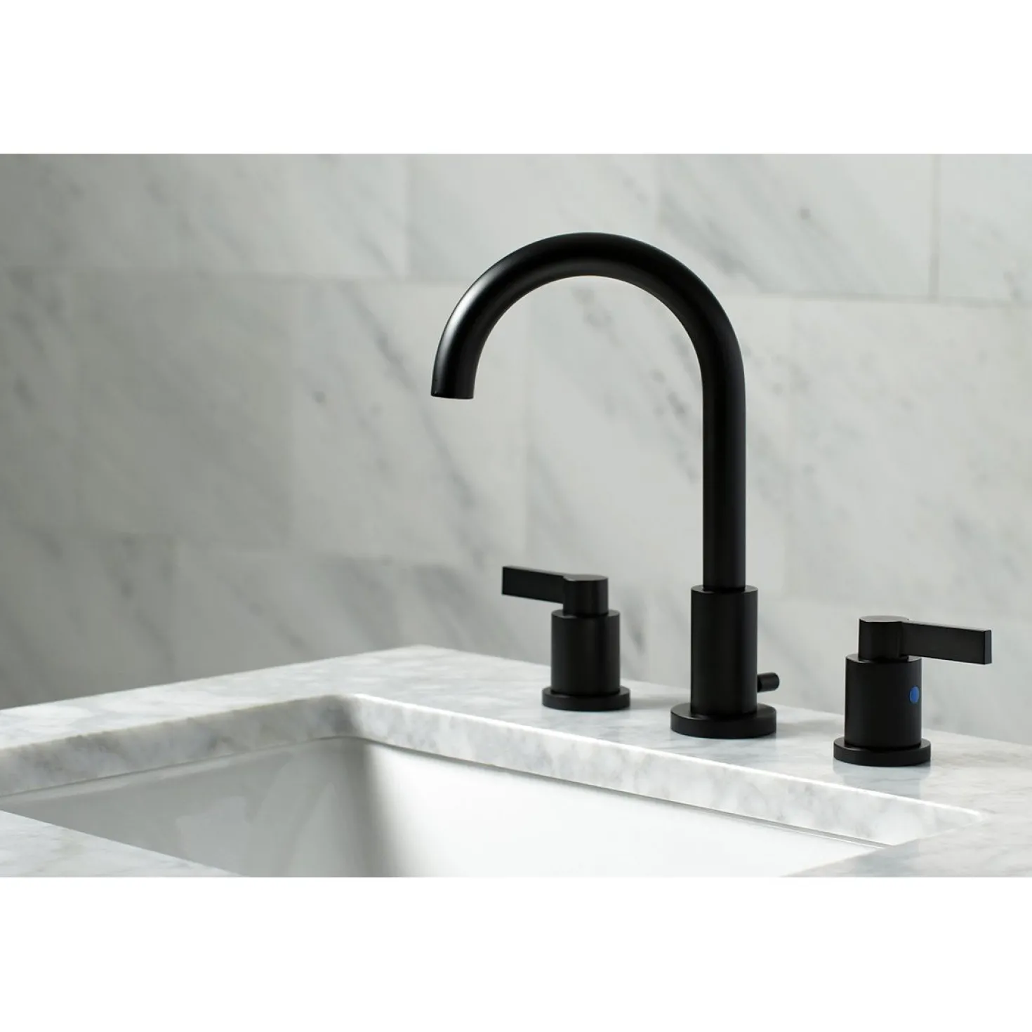 Kingston Brass Fauceture NuvoFusion Widespread Bathroom Faucet