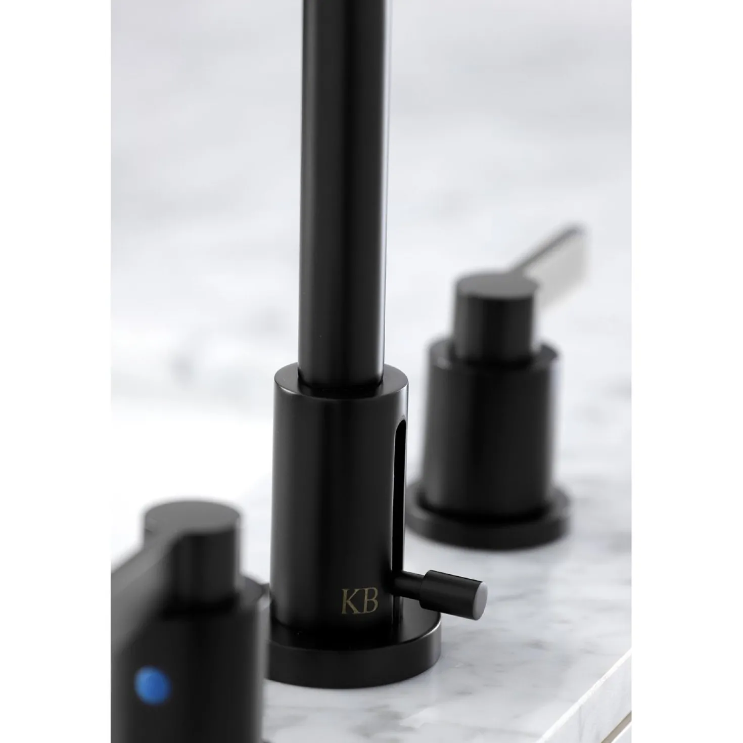 Kingston Brass Fauceture NuvoFusion Widespread Bathroom Faucet