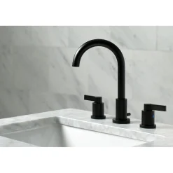 Kingston Brass Fauceture NuvoFusion Widespread Bathroom Faucet