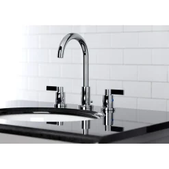 Kingston Brass Fauceture NuvoFusion Widespread Bathroom Faucet