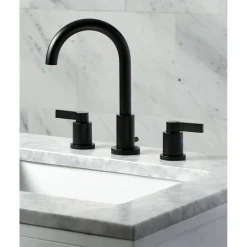 Kingston Brass Fauceture NuvoFusion Widespread Bathroom Faucet