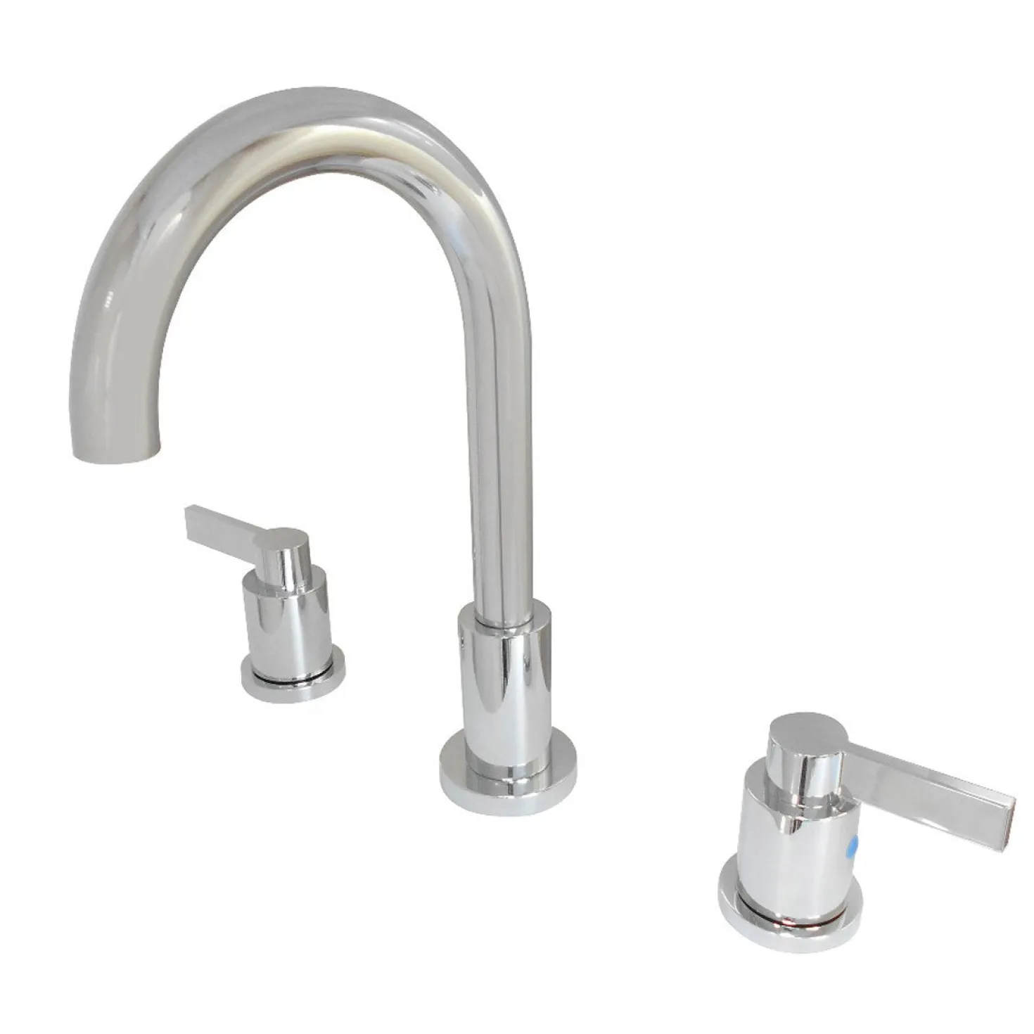 Kingston Brass Fauceture NuvoFusion Widespread Bathroom Faucet
