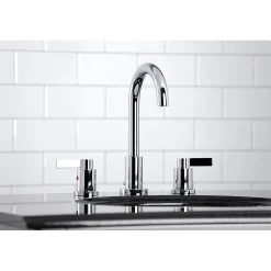 Kingston Brass Fauceture NuvoFusion Widespread Bathroom Faucet