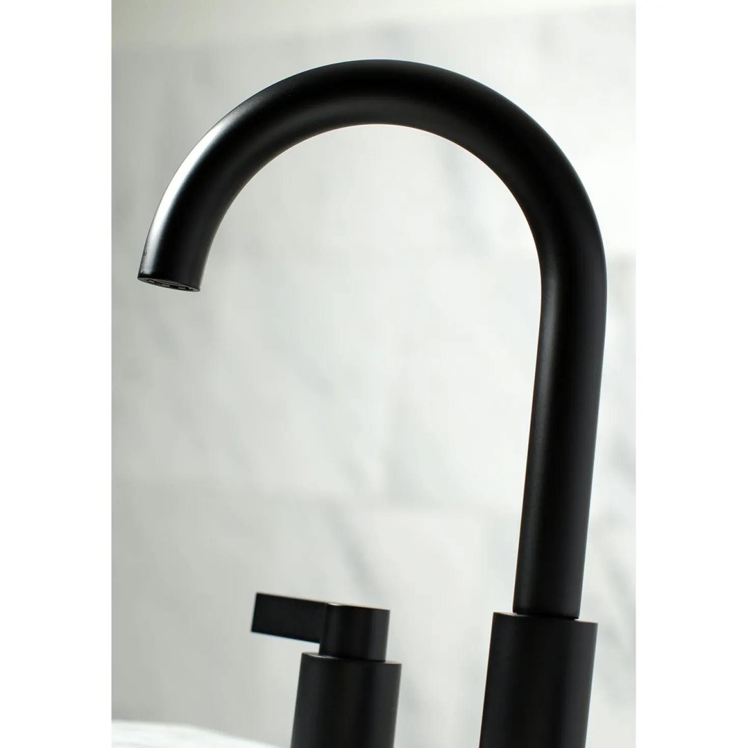 Kingston Brass Fauceture NuvoFusion Widespread Bathroom Faucet