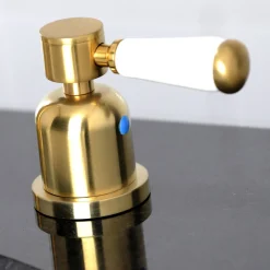 Kingston Brass Fauceture Paris 8-Inch Widespread Bathroom Faucet