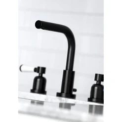 Kingston Brass Fauceture Paris 8-Inch Widespread Bathroom Faucet