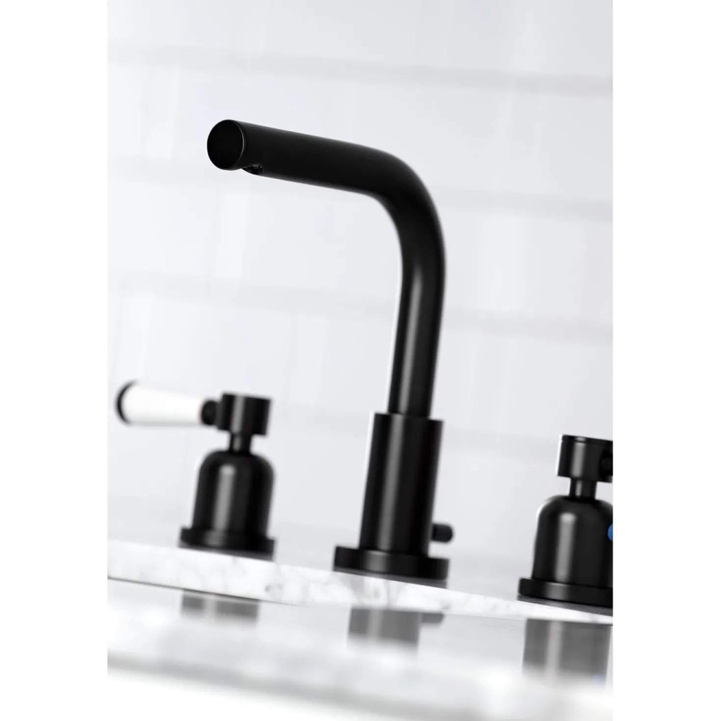 Kingston Brass Fauceture Paris 8-Inch Widespread Bathroom Faucet