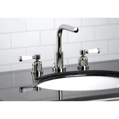 Kingston Brass Fauceture Paris 8-Inch Widespread Bathroom Faucet