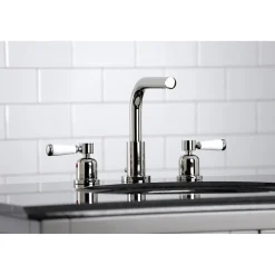 Kingston Brass Fauceture Paris 8-Inch Widespread Bathroom Faucet