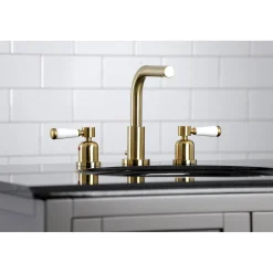 Kingston Brass Fauceture Paris 8-Inch Widespread Bathroom Faucet