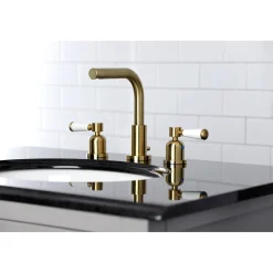 Kingston Brass Fauceture Paris 8-Inch Widespread Bathroom Faucet