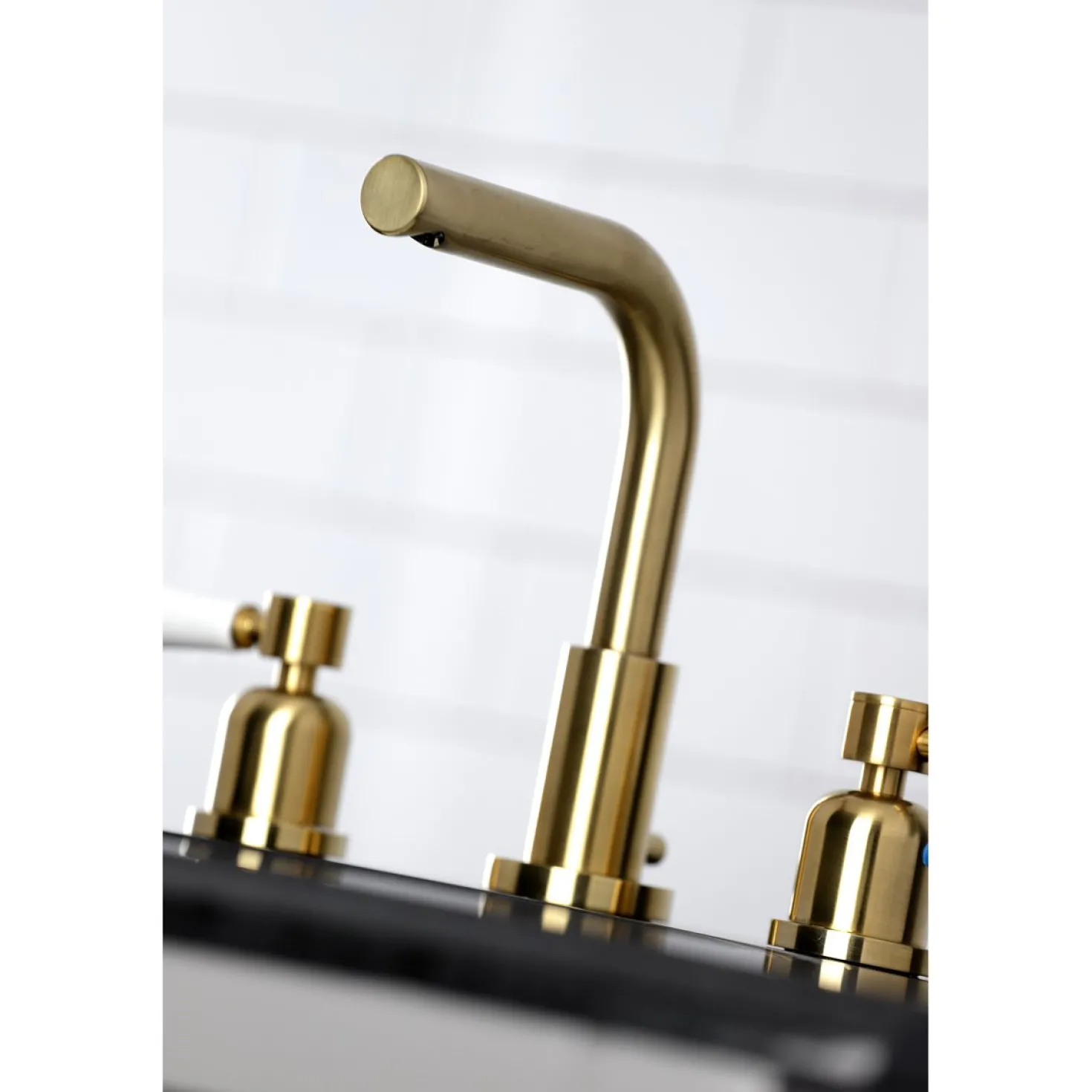 Kingston Brass Fauceture Paris 8-Inch Widespread Bathroom Faucet