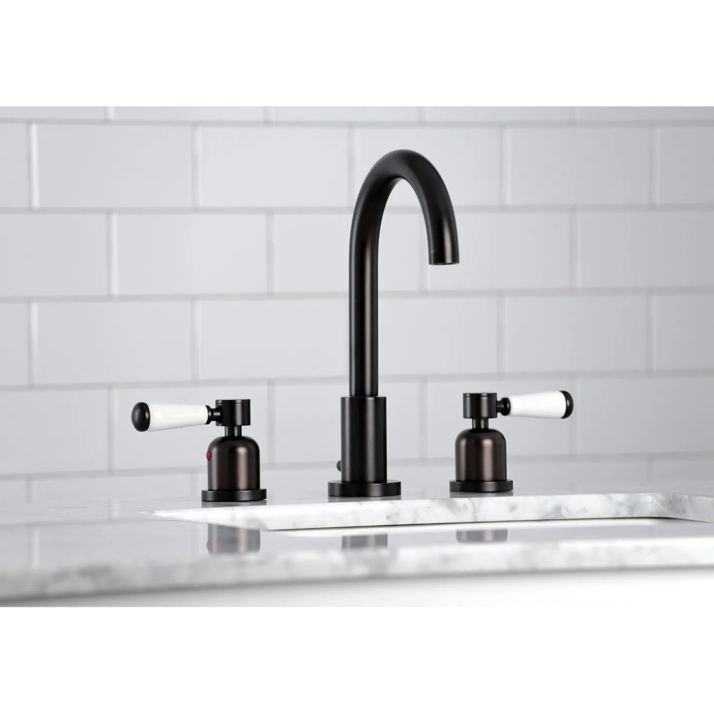 Kingston Brass Fauceture Paris Widespread Bathroom Faucet