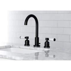 Kingston Brass Fauceture Paris Widespread Bathroom Faucet