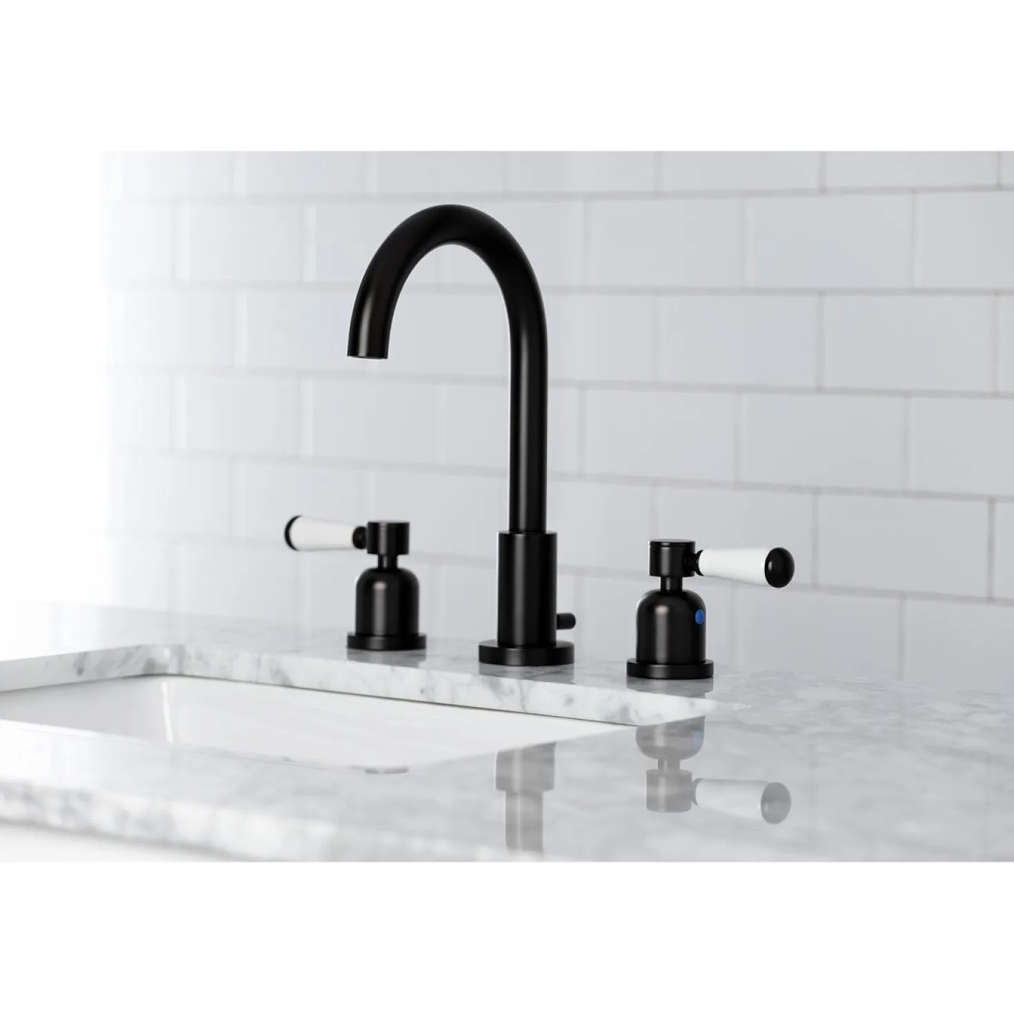 Kingston Brass Fauceture Paris Widespread Bathroom Faucet