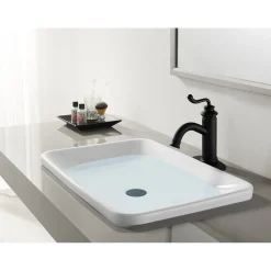 Kingston Brass Fauceture Royale Single-Handle Monoblock Bathroom Faucet
