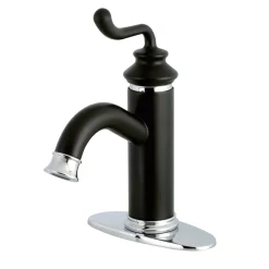 Kingston Brass Fauceture Royale Single-Handle Monoblock Bathroom Faucet
