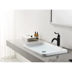 Kingston Brass Fauceture Royale Single-Handle Monoblock Bathroom Faucet