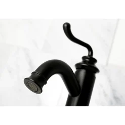 Kingston Brass Fauceture Royale Single-Handle Monoblock Bathroom Faucet