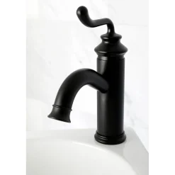 Kingston Brass Fauceture Royale Single-Handle Monoblock Bathroom Faucet