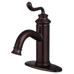 Kingston Brass Fauceture Royale Single-Handle Monoblock Bathroom Faucet