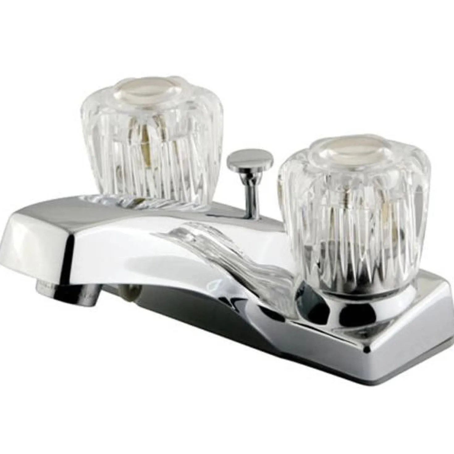 Kingston Brass FB101B 4-Inch centerset Lavatory Faucet in Polished Chrome